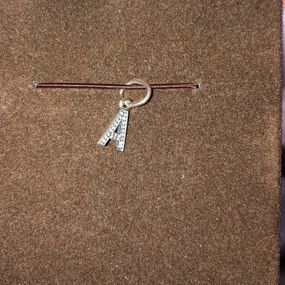 Pandora Letter Charm Bracelet